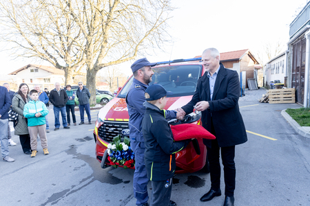 PREDAJA GASILSKEGA VOZILA PGD KOŠANA 6.3.2026 - Valter Leban-9209